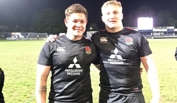 Izaiha Moore-Aiono scores as England U20s defeat Junior Springboks 